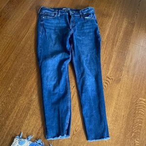 Old navy rockstar super skinny ankle jeans